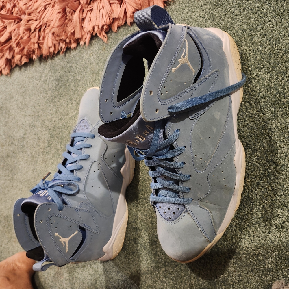 Jordan Blue Sneakers Athletic Design